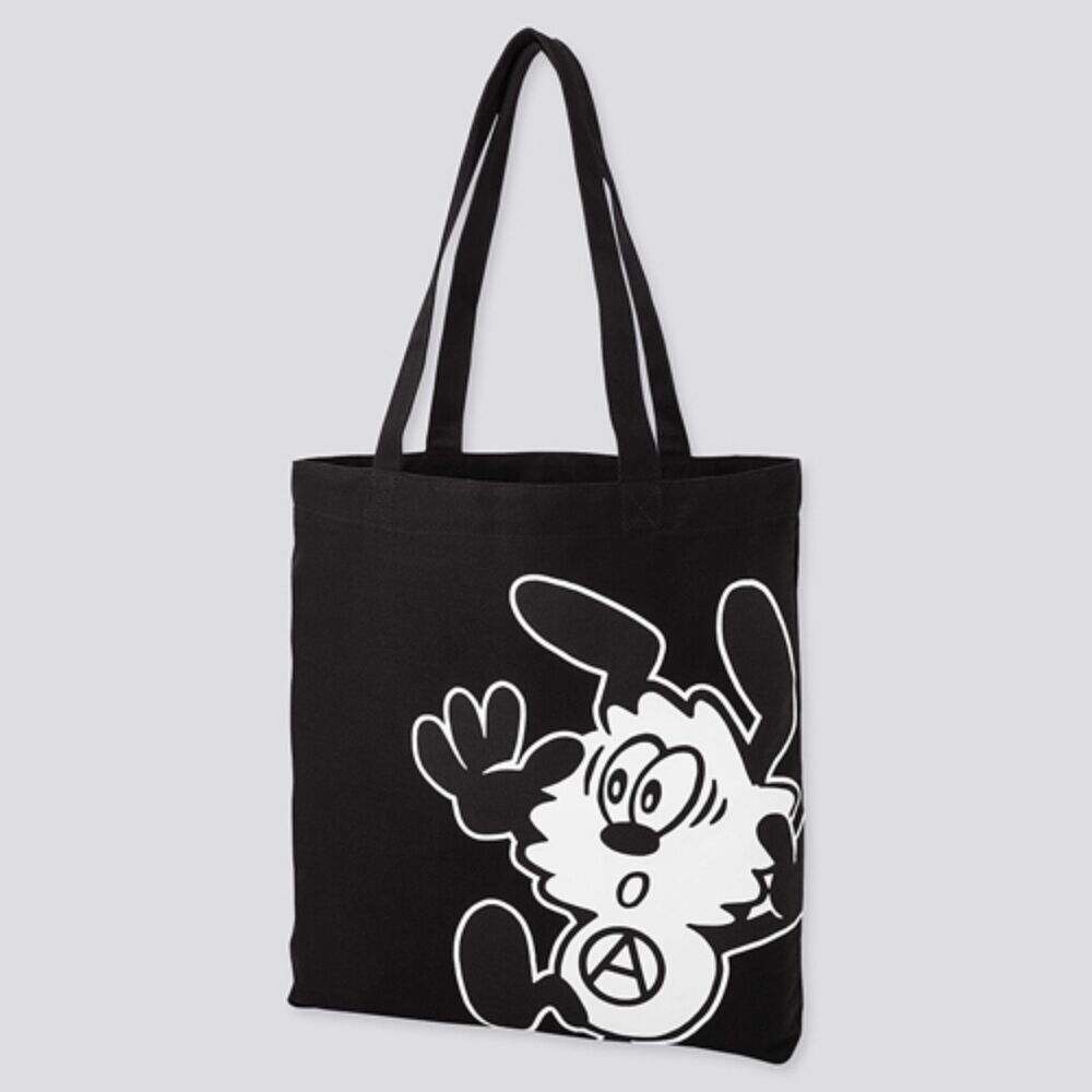 Uniqlo: RISE AGAIN BY VERDY Tote Bag (Black)